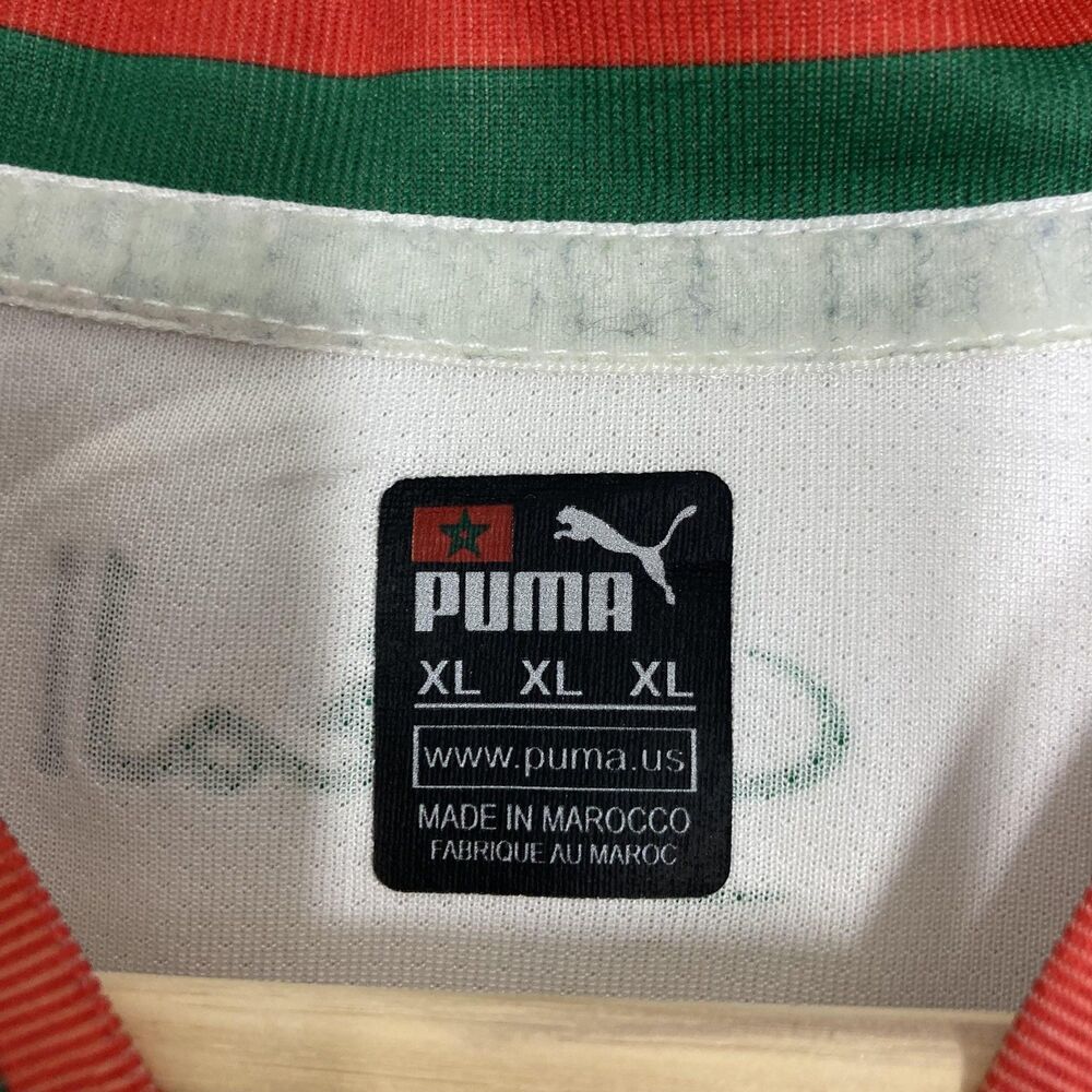 Morocco Soccer Jersey Youth  XL White Puma Hakimi 2 DryCell National Team Home - Picture 13 of 15